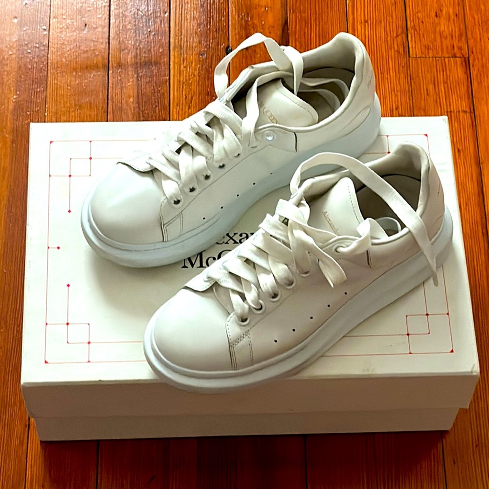 SOLD Alexander McQueen White Sneakers